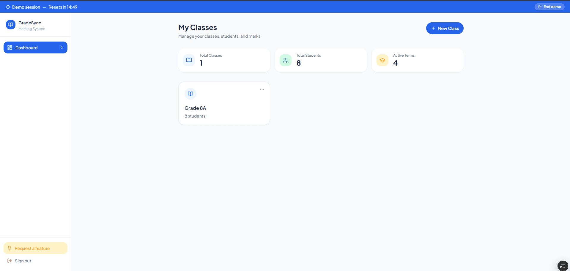 GradeSync screenshot